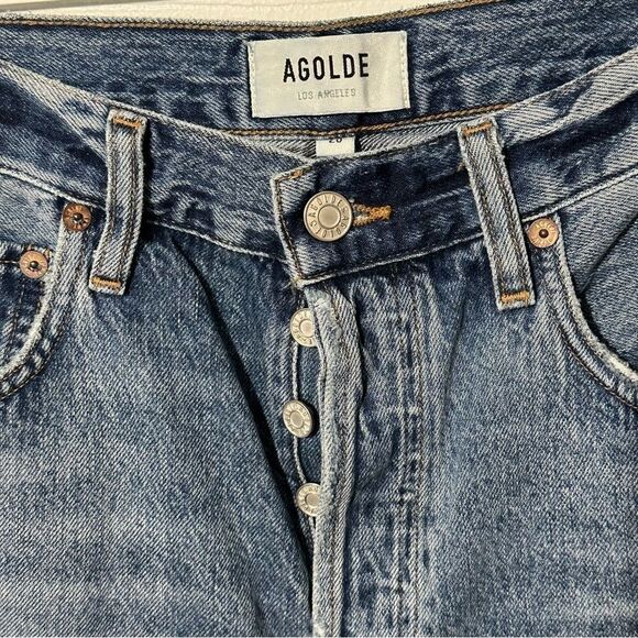 AGOLDE 90's Pinch Waist Short in Marquee Size 26 - Picture 4 of 7